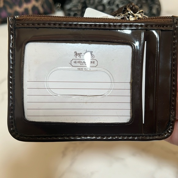 Coach wallets and wristlet set of 3 lot (2 new, 1 like new) - Picture 4 of 17